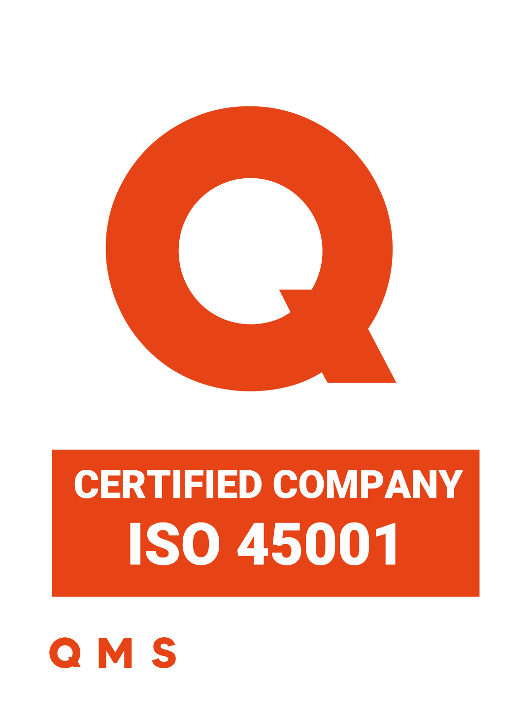 QMS CERTIFICATION - ISO 45001